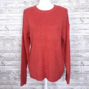 Cotton Emporium Womens Sweater S Dark Orange 476A
